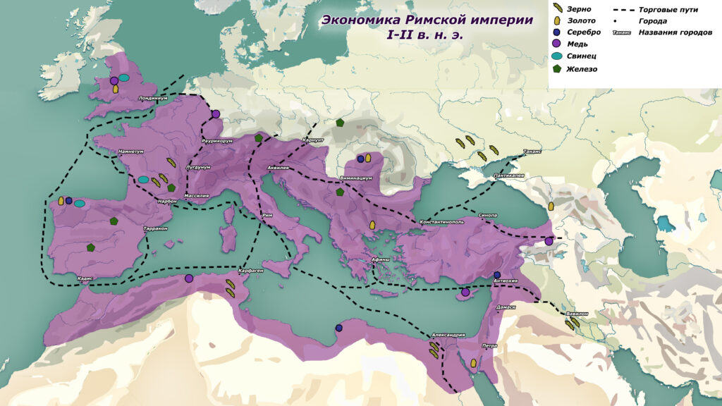 Римская империя экономика